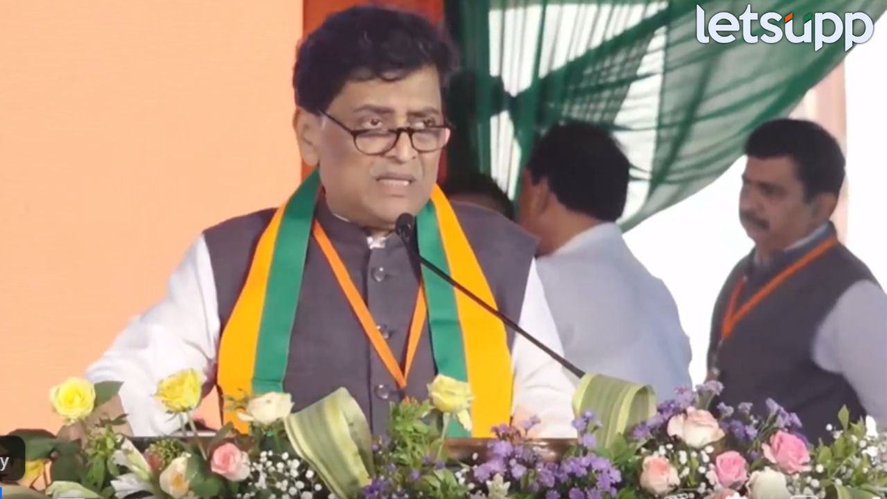 अहिल्यादेवींचं प्रशासन अन् देवाभाऊंची तयारी, अमित शाहांसमोर अशोक चव्हाणांचा विजयी ‘शंखनाद’ MP Ashok Chavan
