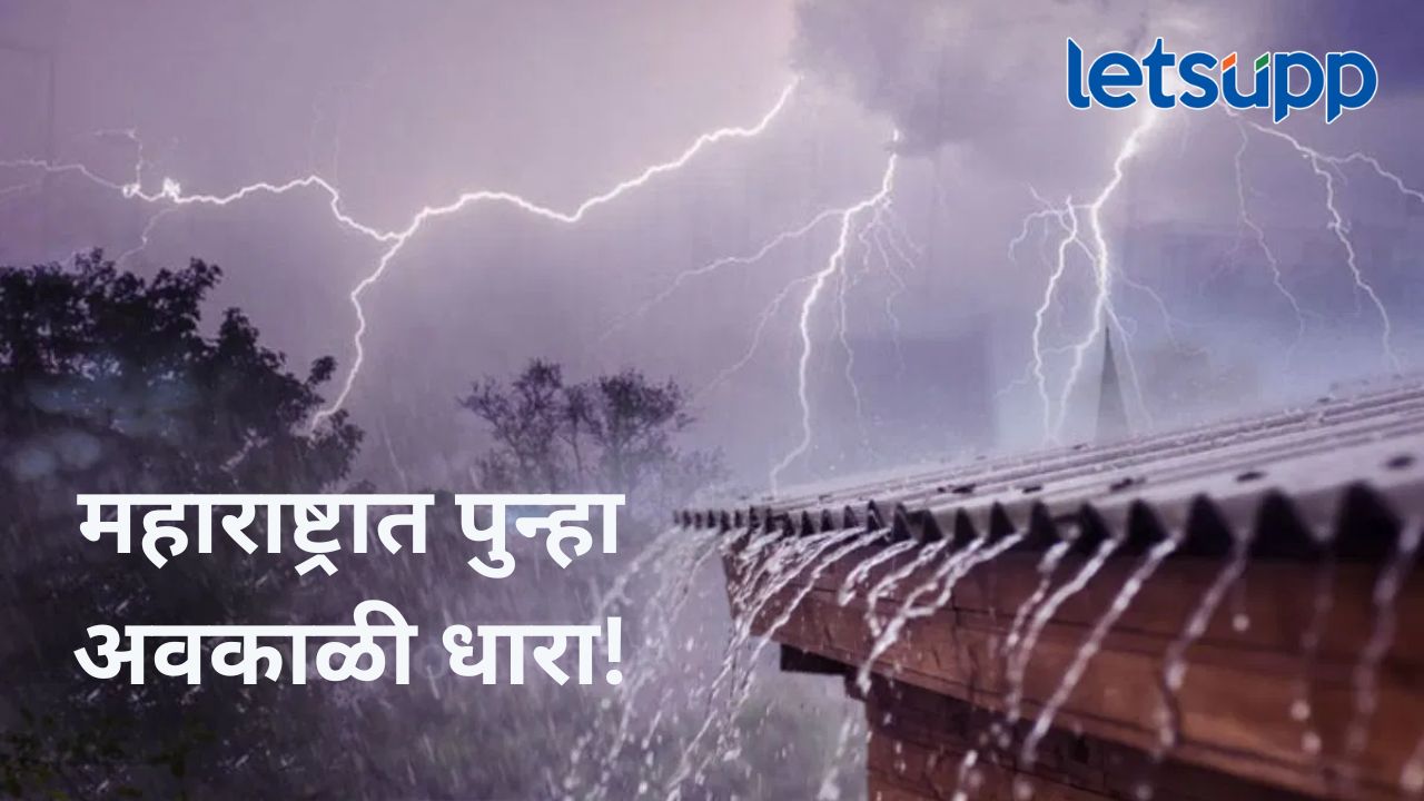 ….पुन्हा अवकाळी अन् गारपीटचं संकट, राज्यातील तापमानाबाबत IMD चा काय अंदाज? ....पुन्हा अवकाळी अन् गारपीटचं संकट, राज्यातील तापमानाबाबत IMD चा काय अंदाज?