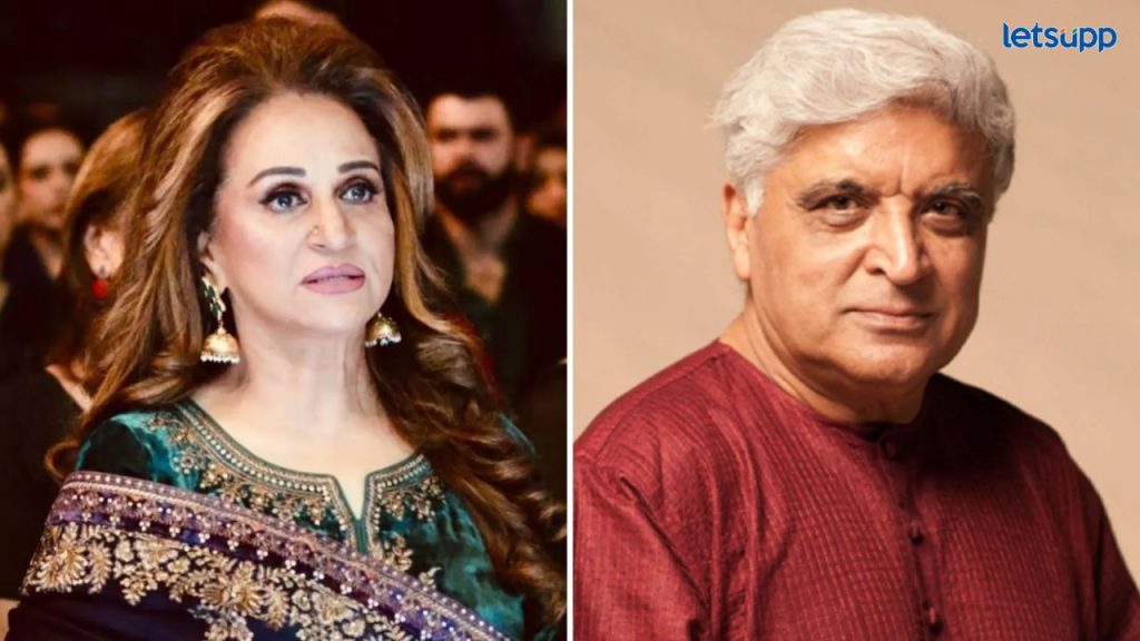 आम्हाला घर मिळत नाही याला कारण तुम्ही..जावेद अख्तरांचं पाकिस्तानी अभिनेत्री बुशरा अन्सारीला उत्तर