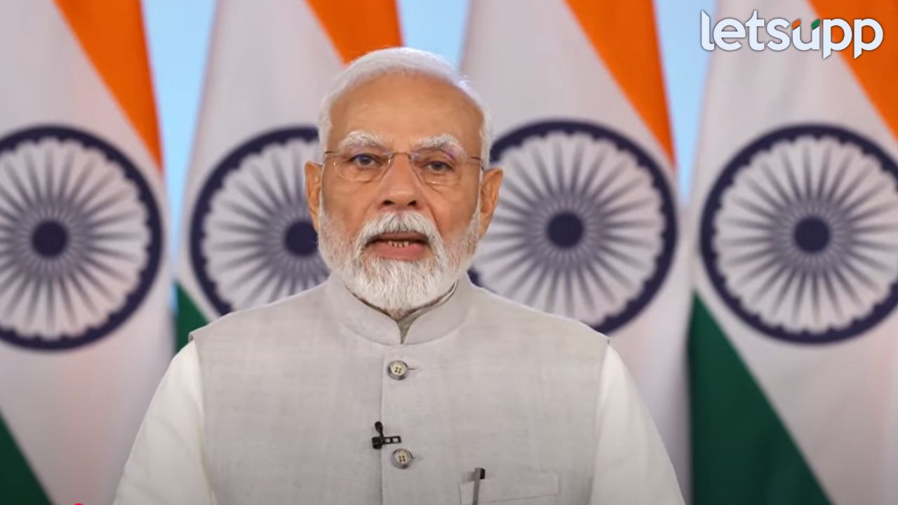 ‘ मानवतेच्या भल्यासाठी …’ ऑपरेशन सिंदूरनंतर काही तासांतच PM मोदींच्या हस्ते जागतिक अंतराळ परिषदेचं उद्घाटन PM Modi (4)