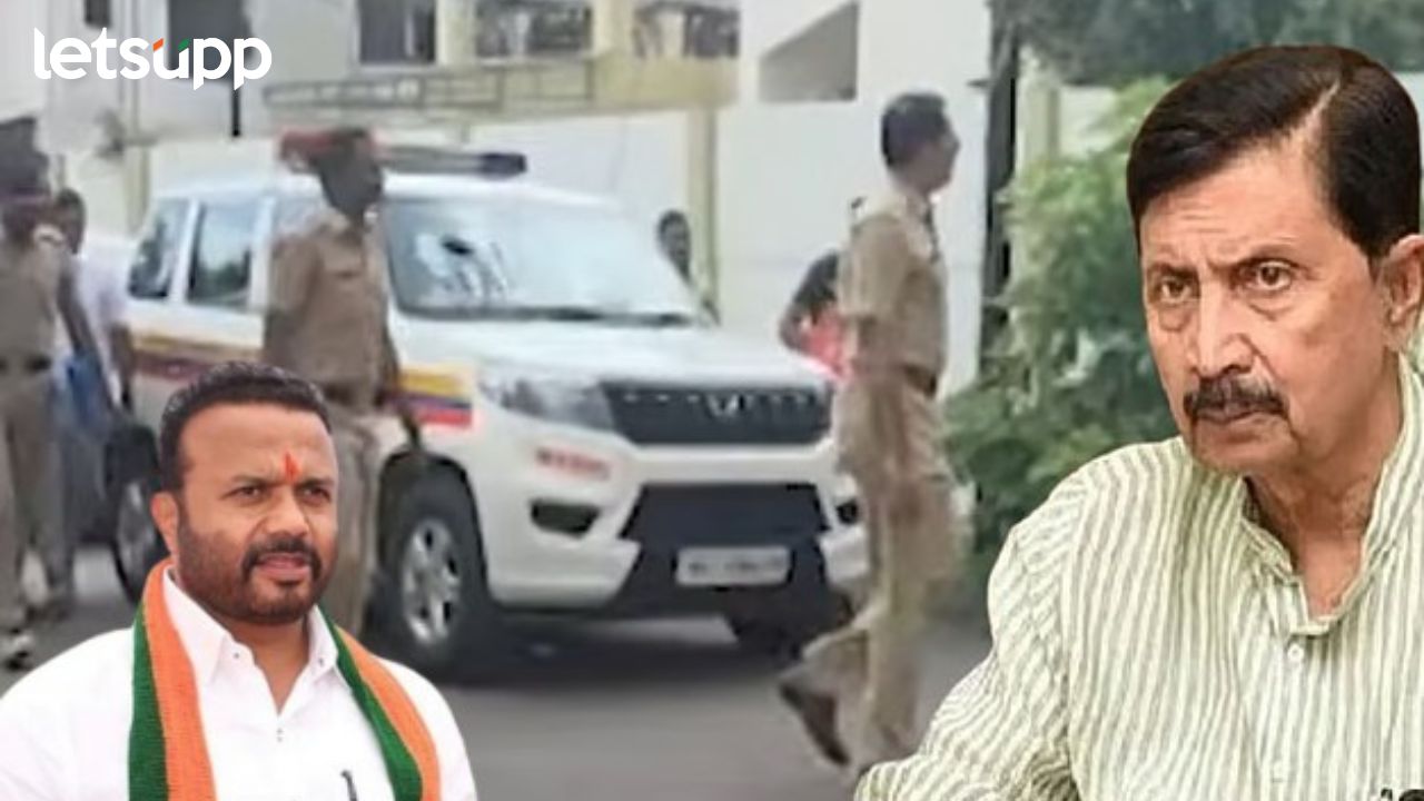 मंत्री जयकुमार गोरेंची बदनामी प्रकरण; रामराजे निंबाळकरांच्या दारात पोलिस… Ramraje Nimbalkar