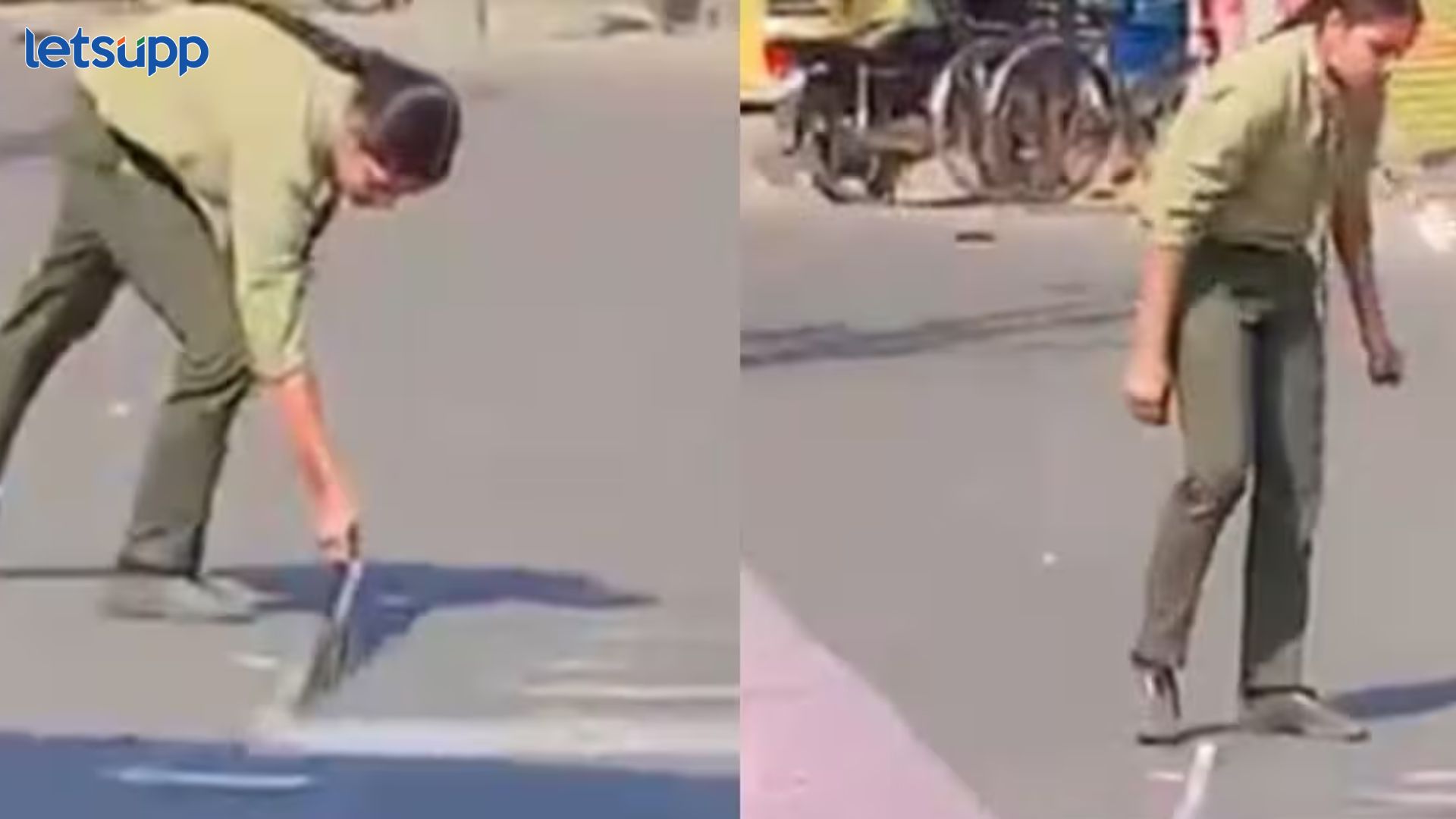 मुलीने अचानक थांबवली स्कूटर अन् उचलला रस्त्यावर असणारा पाकिस्तानी ध्वज, शाळेतून निलंबित Saharanpur Video Viral