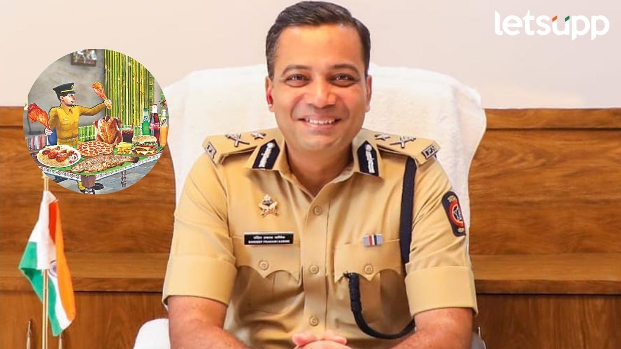 Nashik : पोलिसांना कुख्यात आरोपींसोबत जेवण भोवलं; पोलिस आयुक्तांनी थेट घरचा रस्ता दाखवला Sandip Karnik