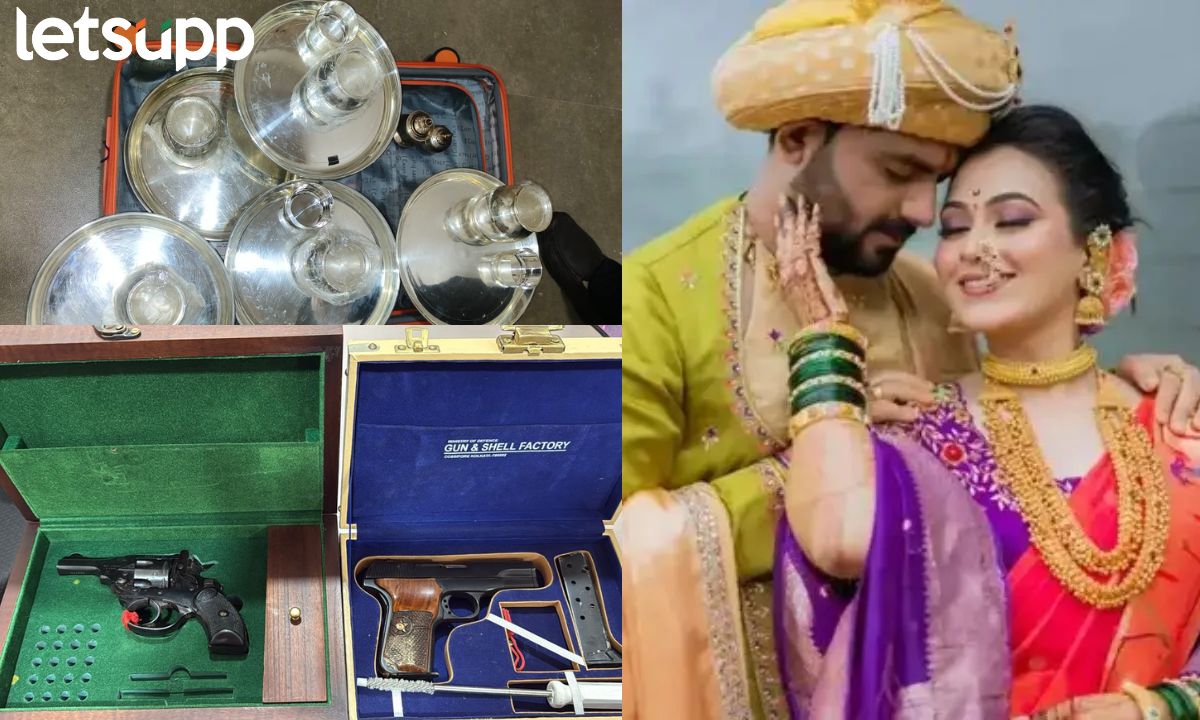 वैष्णवीला स्त्रीधन म्हणून दिलेल्या चांदीच्या भांड्यासह हगवणेंकडून एक कार अन् दोन पिस्तूल जप्त Vaishnavi Hagavane.jpg 1