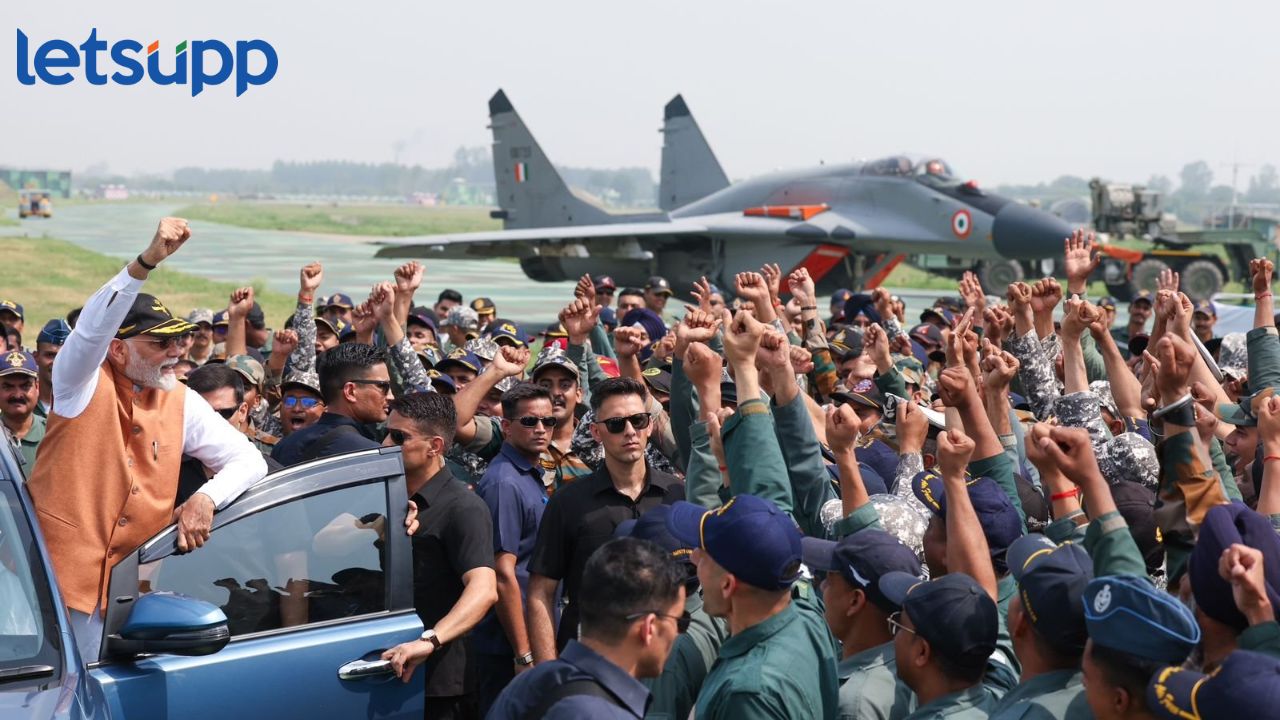 पंतप्रधान नरेंद्र मोदी आदमपूर एअरबेसवरच का गेले ? थेट पुरावा दाखवत पाकची पोलखोल
