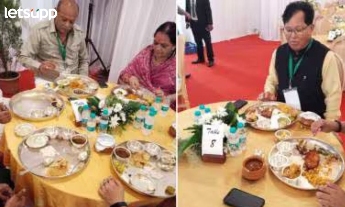 अंदाज समितीचा कार्यक्रम वादाच्या भोवऱ्यात; चांदीच्या ताटातून सदस्यांचा शाही जेवणावर ताव Estimates Committee