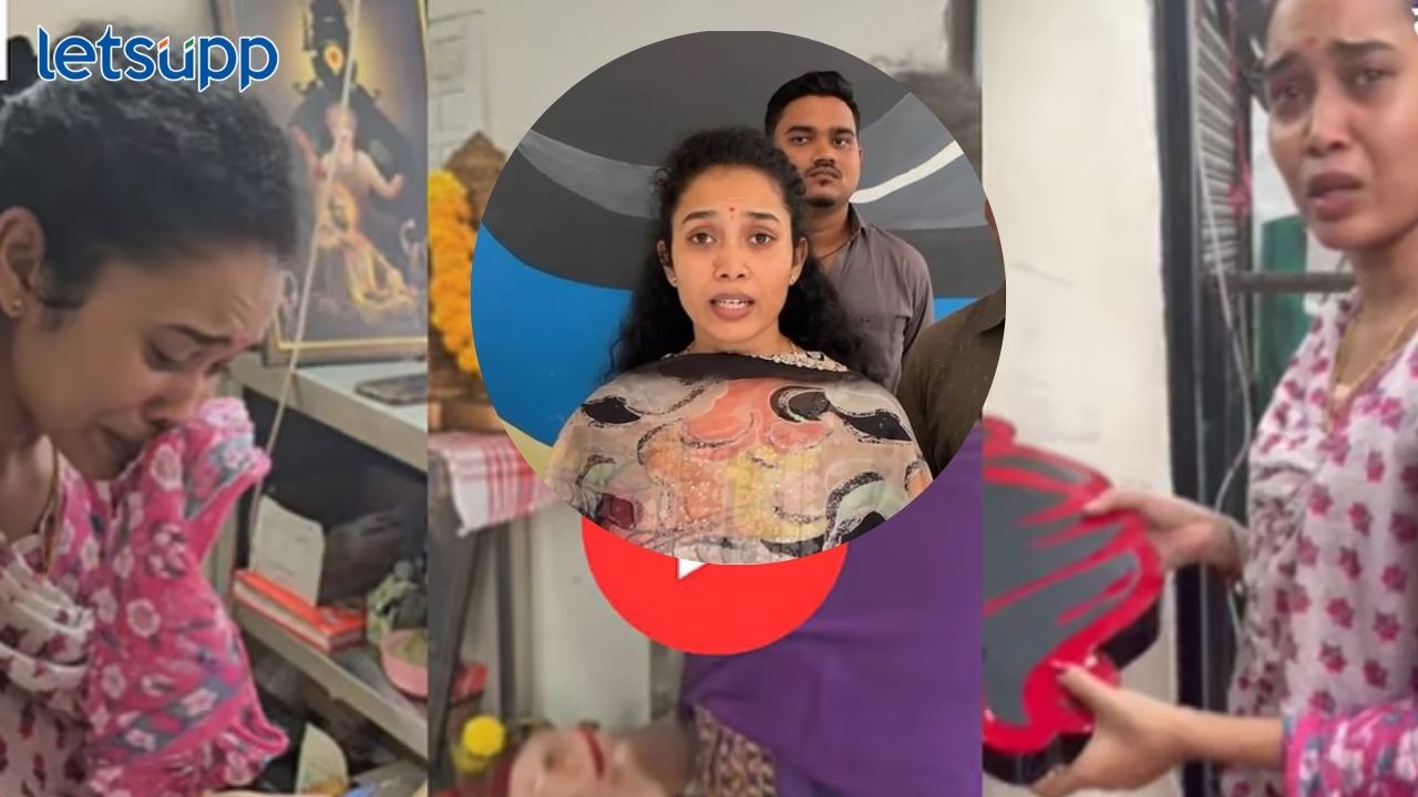 Hindavi Patil : दुसऱ्या दुकानांवर कारवाई नाही, माझ्याच का? डोळ्यातले अश्रू पुसून ‘हिंदवी’चा सवाल Hindavi Patil