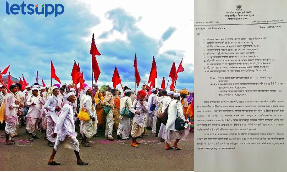 यंदाही आषाढीनिमित्त दिंड्याना अनुदान मंजूर, पालख्यांचे प्रस्थानपूर्वी निधी सुपूर्द! Letsupp Marathi (38)