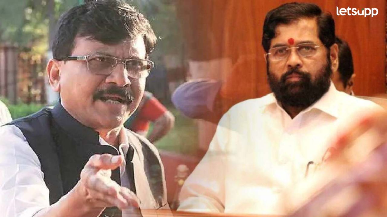 बेगानी शादीमध्ये ठाण्याचा अब्दुल्ला का नाचतोय?, संजय राऊतांचा एकनाथ शिंदेवर थेट वार बेगानी शादीमध्ये ठाण्याचा अब्दुल्ला का नाचतोय?, संजय राऊतांचा एकनाथ शिंदेवर थेट वार