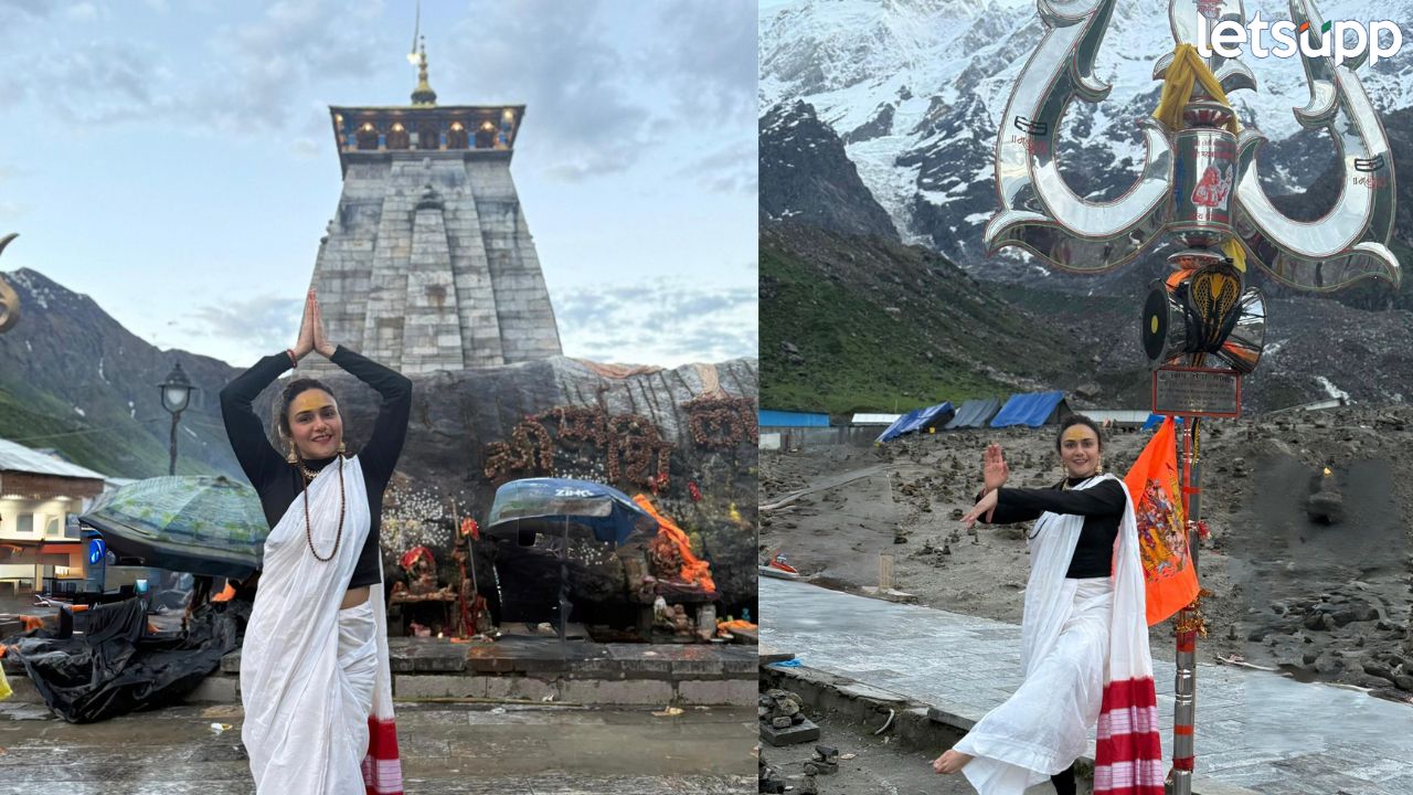 यंदाचा योग दिवस अमृतासाठी ठरला खास ! केदारनाथचं दर्शन आणि सापडलेला जादुई क्षण Amruta Khanvilkar