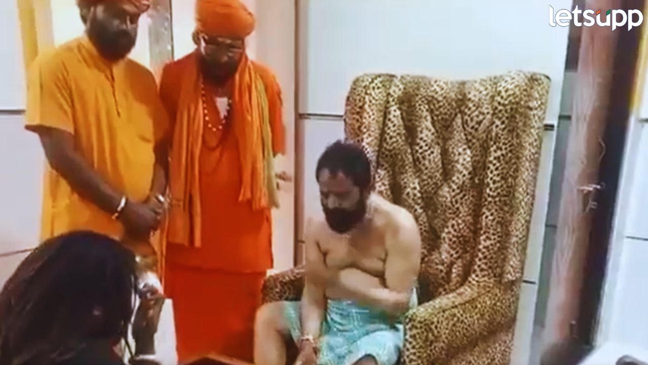 काळ्या कपड्यातला मांत्रिक अन्… अघोरी पूजा करताना मंत्री भरत गोगावले? नवीन व्हिडिओ चर्चेत Bharat Gogawale (1)