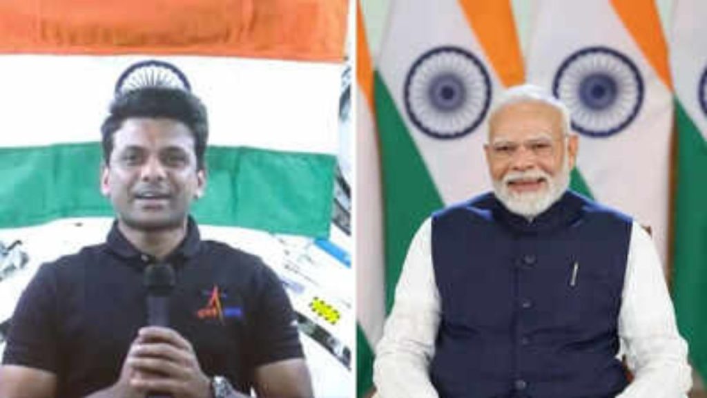 Pm Modi Call To Shubhanshu Shukla