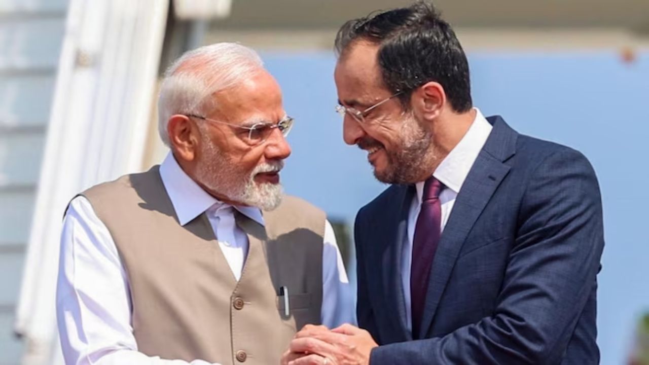 तुर्कीला दणका! PM मोदींचं विमान सायप्रसला; जाणून घ्या, सायप्रसचं महत्व अन् भारताचा प्लॅन Pm Modi In Cyprus