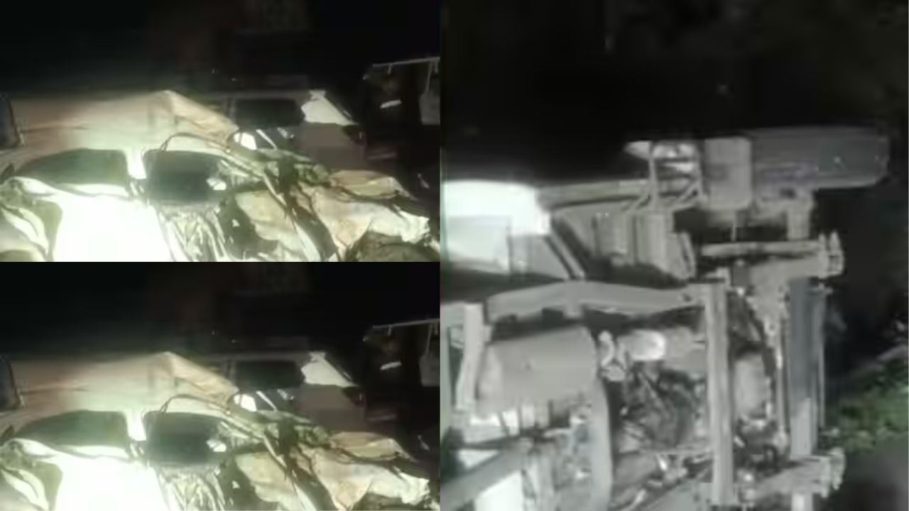 मोठी बातमी! पुण्यातील जेजुरीजवळ भीषण अपघात; 8 जण जागीच ठार, 5 गंभीर जखमी Pune Accident