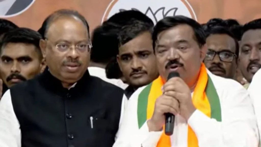 Sudhakar Badgujar Joins BJP