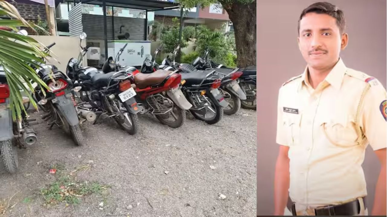 काय सांगता! रमी, ड्रीम 11 मध्ये हरला, कर्ज फेडण्यासाठी चक्क पोलिसानेच दुचाकी चोरल्या Beed Crime