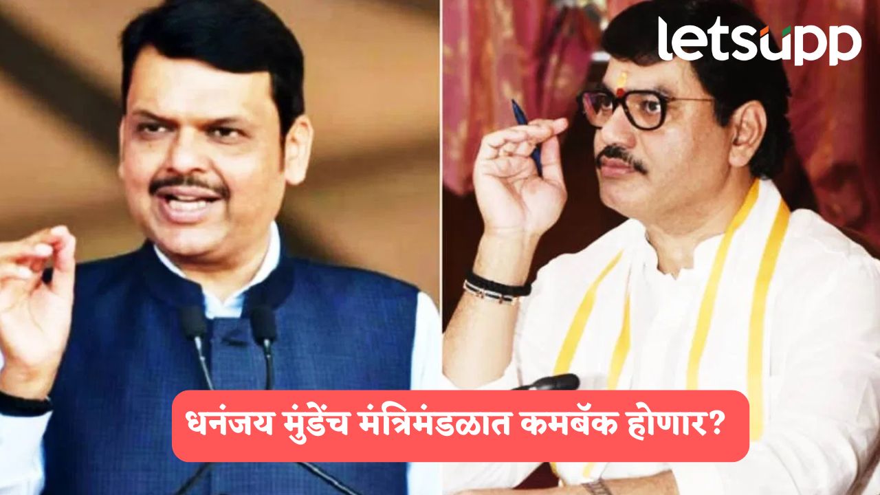 फडणवीसांचा मोठा गौप्यस्फोट, धनंजय मुंडे मला दोनदा नाही, तर तीनवेळा भेटले अन् त्यात मंत्रिमंडळाची…