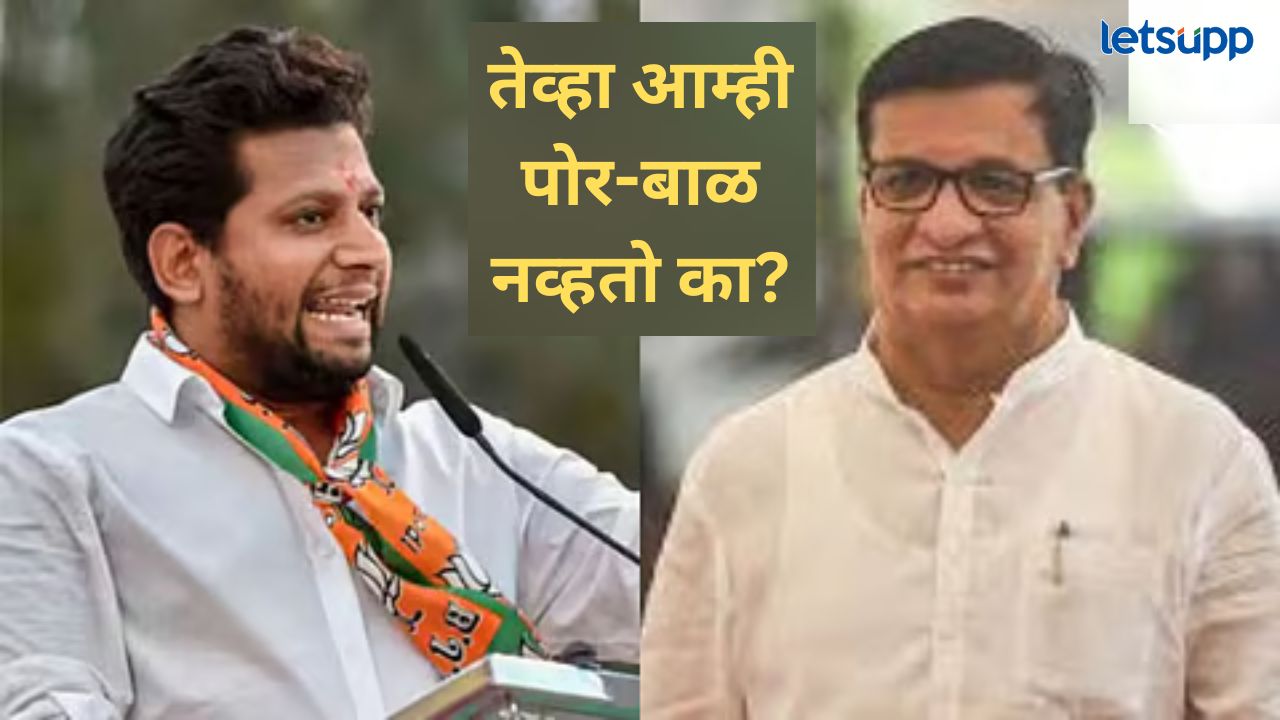 पळाला, काट्यात लपला, काटे काढत बसला असेल, पण याच पोरा-बाळांनी पाडलं’; विखे पाटलांनी हिशोब काढला