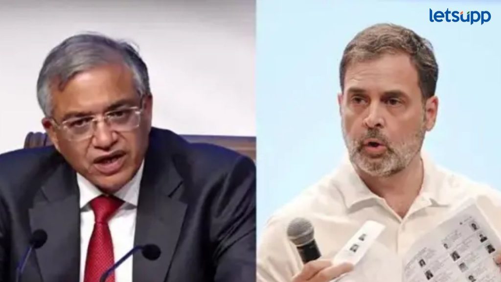 तुमच्यावर कठोर कारवाई होणार, देशाची माफी मागा म्हणणाऱ्या निवडणूक आयोगाला राहुल गांधींचा इशारा