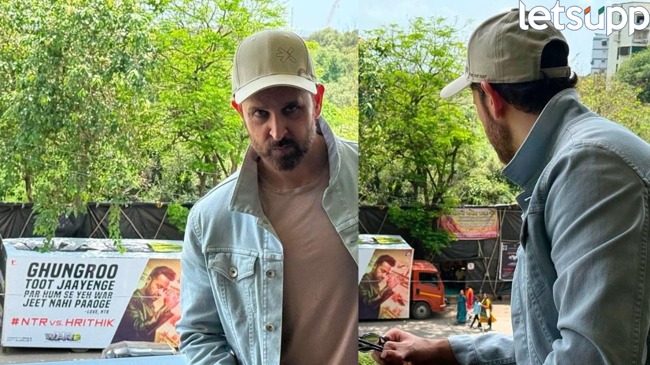 ‘वॉर 2’ ची धमाकेदार सुरुवात! ऋतिकच्या घरासमोर एनटीआरचं आव्हान