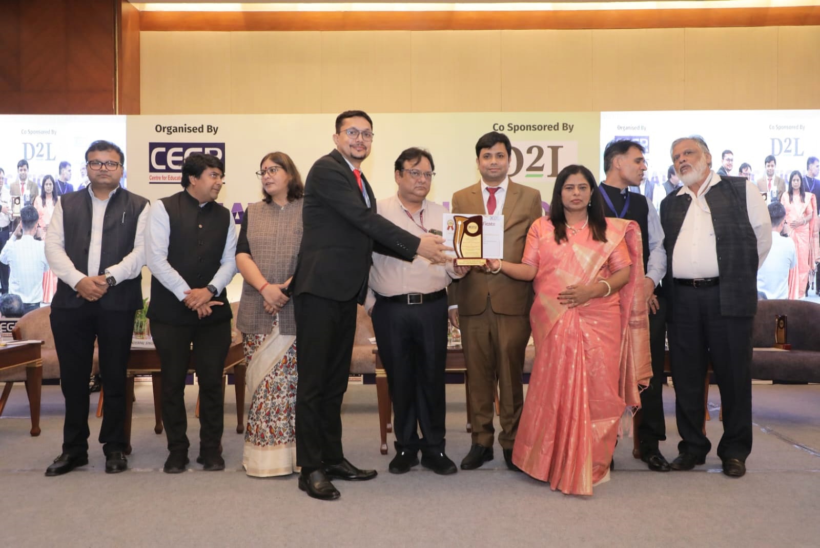 आदित्य इन्स्टिट्यूट ऑफ मॅनेजमेंट’ला राष्ट्रीय सन्मान; राज्यातील सर्वोत्तम व्यवस्थापन महाविद्यालय