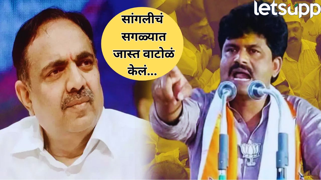 ‘जयंत पाटील फक्त कासाला मोठे, दुधाला नाही’; सांगलीतून गोपीचंद पडळकरांची जहरी टीका
