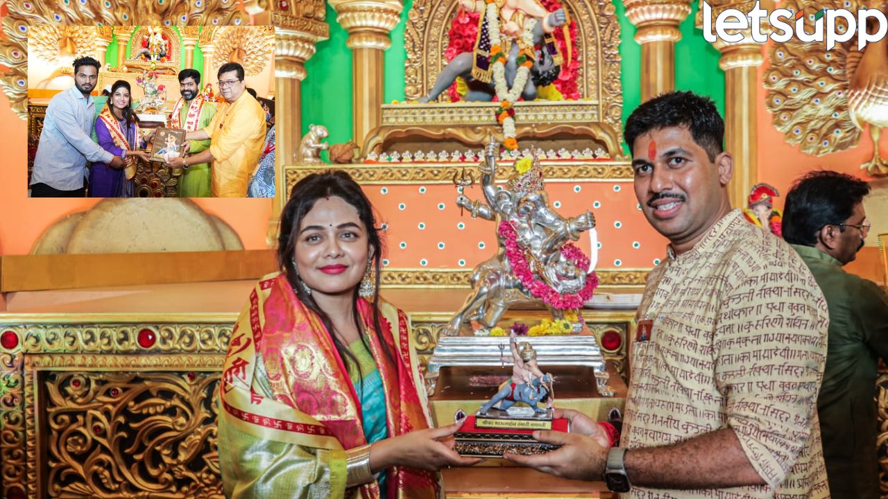 पुण्यात रंगारी गणपती बाप्पाचे दर्शन; मान्यवर आणि भक्तांची मोठी गर्दी, पाहा खास PHOTO Pune (8)
