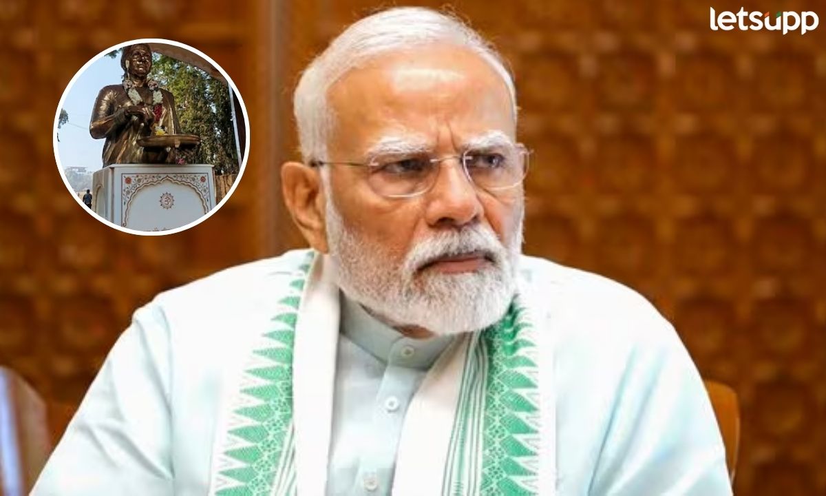मोदींच्या वाढदिवसाचं कव्हरेज थांबवण्यासाठी मीनाताई ठाकरेंच्या पुतळ्याची विटंबना; भाजपचा आरोप Navnath Ban on UBT and Meenatai Thackrey statue issue