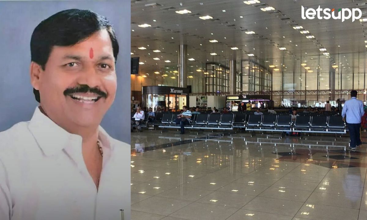 बॅगमध्ये रिव्हॉल्वर अन् काडतुसे राष्ट्रवादीचा नेता अडचणीत; पुणे विमानतळावर उघडकीस आला प्रकार NCP Leader Chandrakant Bagal