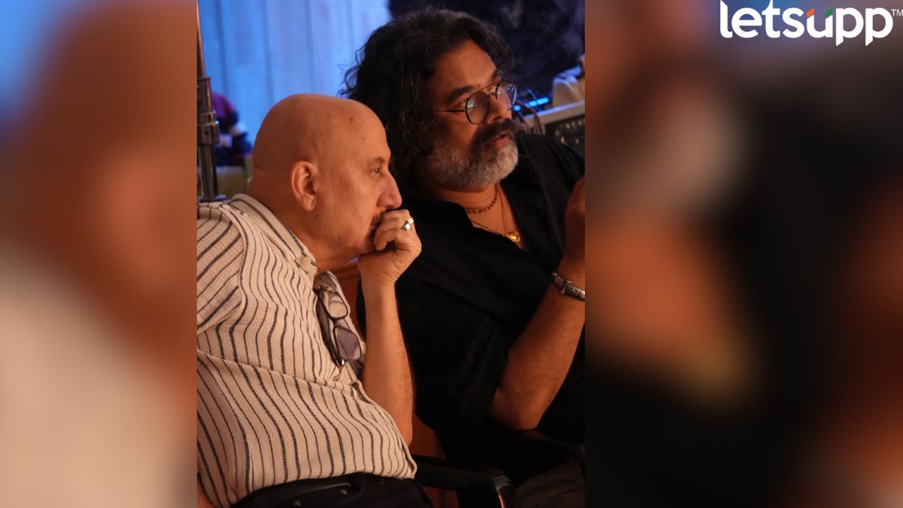 शेवग्याच्या शेंगा नाटकाच्या तालमीला बॉलीवुड दिग्दर्शक, अभिनेते अनुपम खेर यांची उपस्थिती… _Shevgyachya Shenga Play Rehearsal