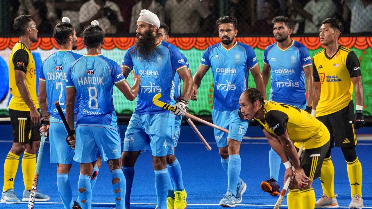 चक दे इंडिया! आशिया कप हॉकी स्पर्धेत मलेशियावर मात; सुपर 4 मध्ये टीम इंडियाच ‘दादा’ India Malaysia