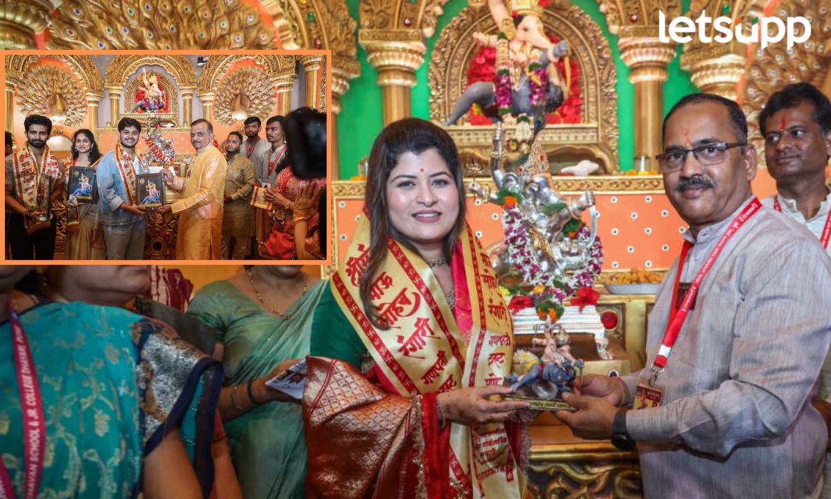 पुण्याच्या भाऊसाहेब रंगारी गणपती चरणी मराठी कलाकार नतमस्तक; पाहा खास PHOTO Letsupmarathi (34)