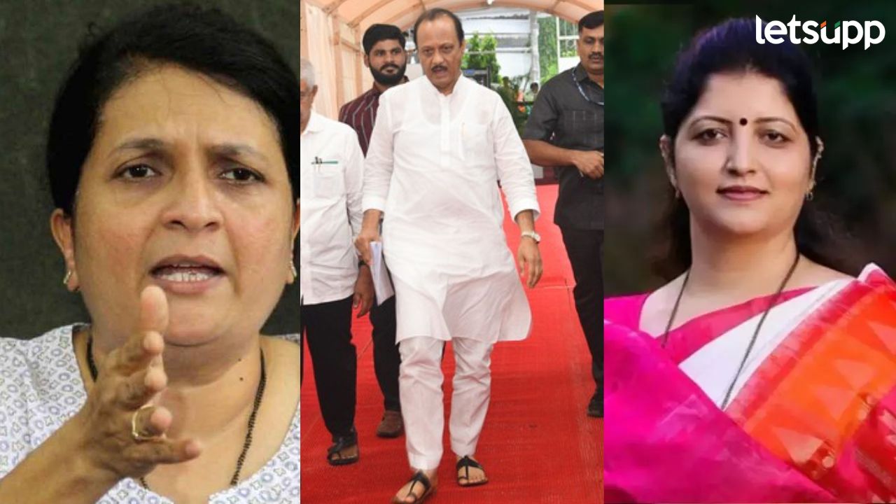 अजितदादा इंजिनियरपेक्षाही हुशार; 10 वी पास म्हणून हिणवणाऱ्या दामानियांना चाकणकरांची चपराक Ajjitpawwar