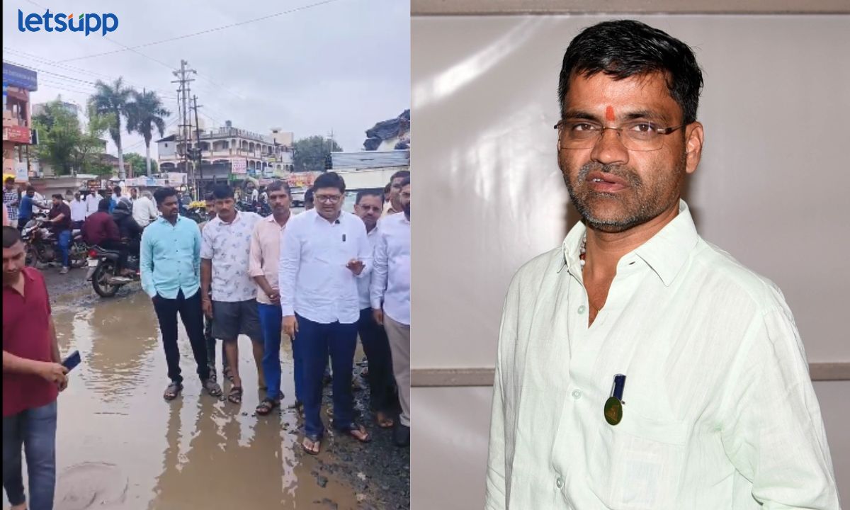 खासदार राष्ट्रवादी शरद पवार गटाचेच तरी नगर मनमाड रस्त्यासाठी प्राजक्त तनपुरे रस्त्यावर Prajakt Tanpure