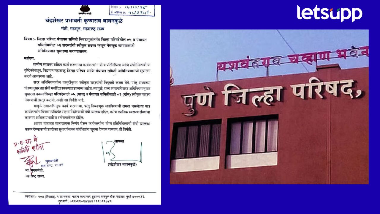 आणखी एक राजकीय सोय ! झेडपी, पंचायत समितीमध्ये आता स्वीकृत सदस्य ? Zilla Parishad Ahilyanagar Group And Panchayat Samiti Group Reservation Announced