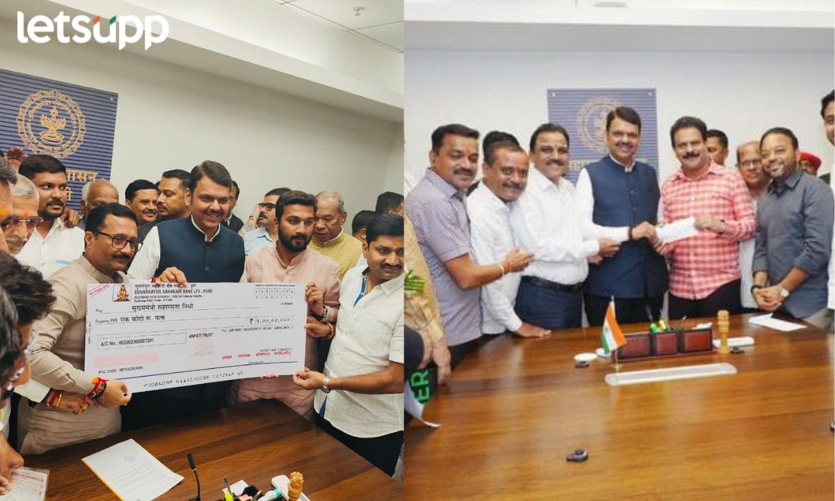 दगडूशेठ गणपती अन् लालबागच्या राजाकडून पूरग्रस्तांना मदत, निधी सरकारकडे सुपूर्द! Untitle (17)