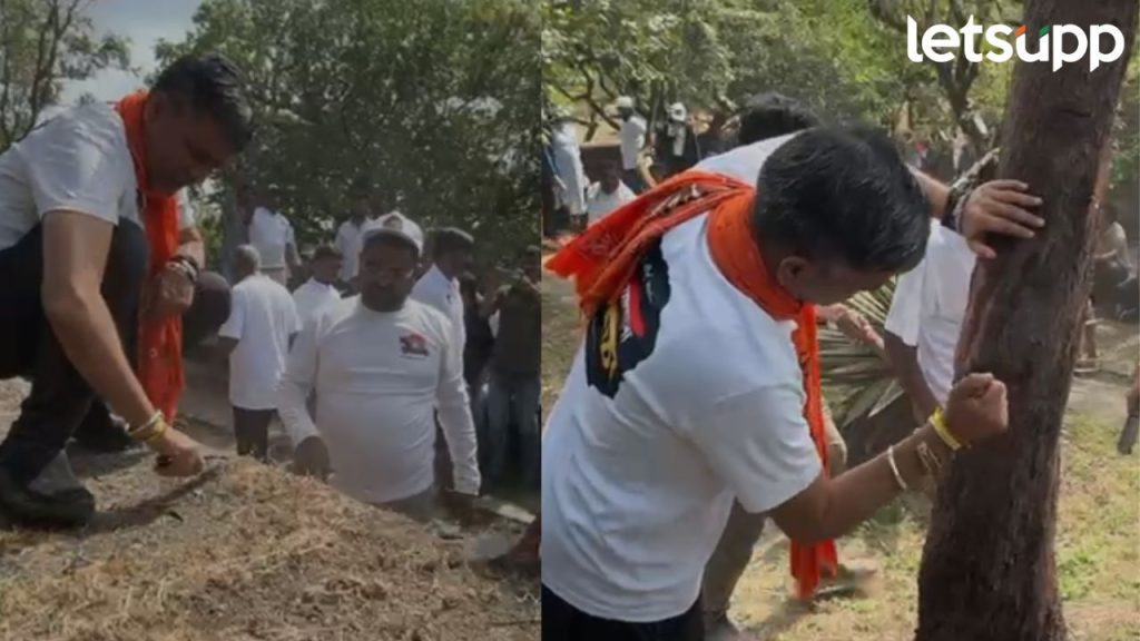 A grand cleanliness initiative Sinhagad organized by MP Nilesh Lanke