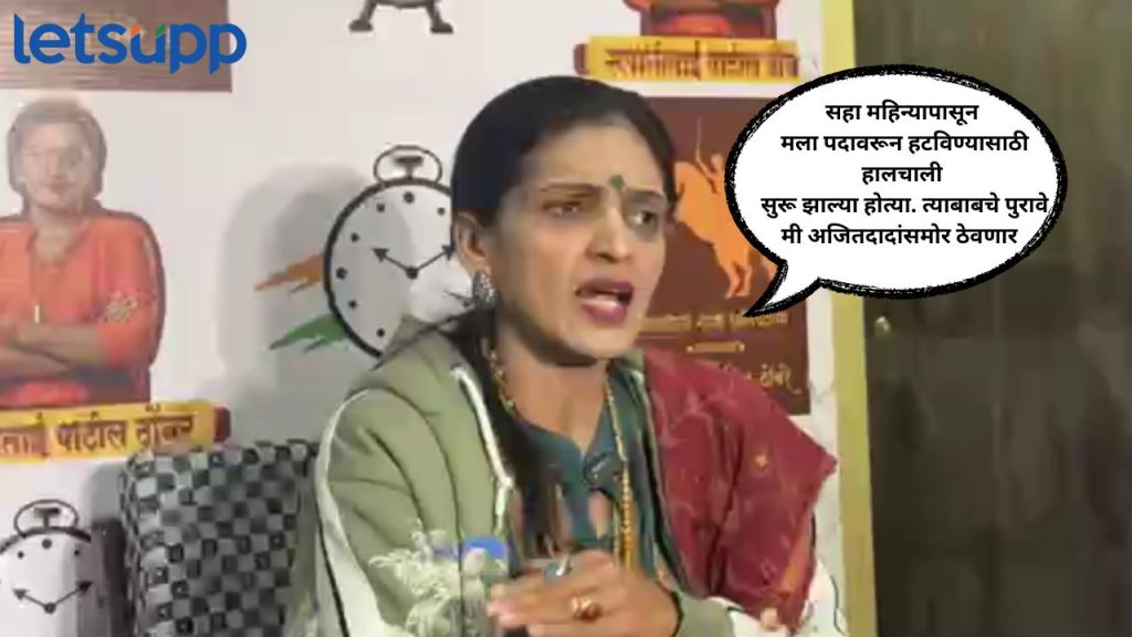 I have not broken party discipline; Rupali Thombre's clarification to the party, will she resign from the NCP?