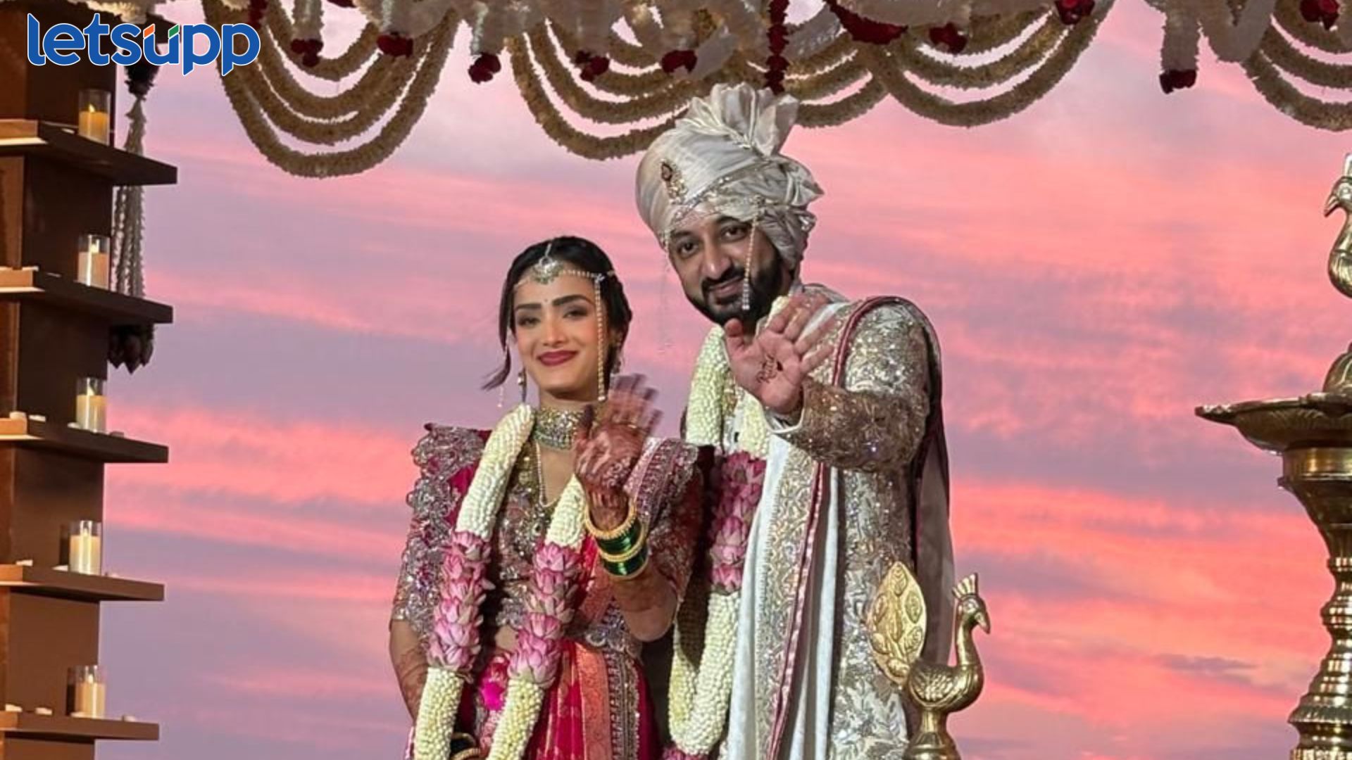 Jai Pawar And Rituja Patil Wedding