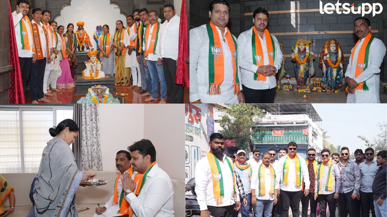 pmc election amol balwadakr Interacted with citizens in Baner Gaothan area